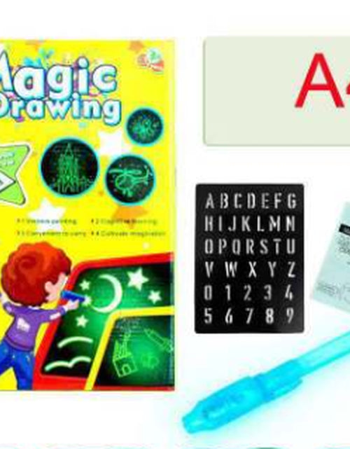 Load image into Gallery viewer, Educational Toy Drawing Pad 3D Magic 8 Light Effects Puzzle Board Sketchpad
