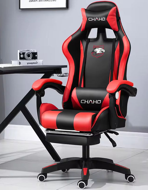 Load image into Gallery viewer, WCG Gaming Chair Computer Chair High-Quality Gaming Chair Leather Internet LOL Internet Cafe Racing Chair Office Chair Gamer New
