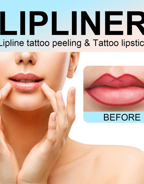 Load image into Gallery viewer, 3 Colors Peel off Lip Liner Tattoo Waterproof Long Lasting Matte Non-Stick Cup Lip Tint Sexy Red Contour Lips Make up Cosmetics
