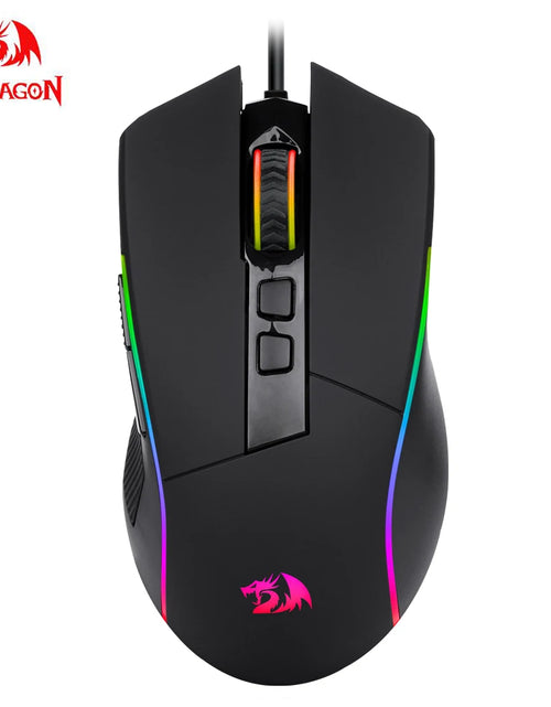 Load image into Gallery viewer, Lonewolf G105 RGB USB Wired Gaming Mouse 8000 DPI 8 Buttons Mice Programmable Ergonomic for Computer Laptop PC Gamer
