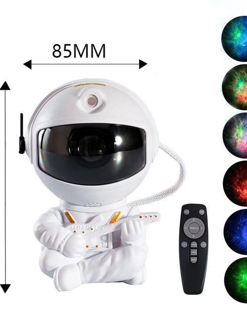 Load image into Gallery viewer, Star Projector Galaxy Light Multiple Nebula Modes Space Astronaut Projector with Remote Control Galaxy Projector for Bedroom Kid
