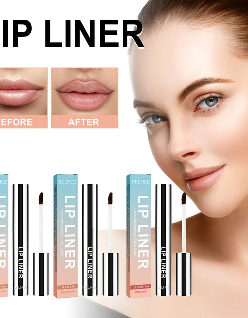 Load image into Gallery viewer, 3 Colors Peel off Lip Liner Tattoo Waterproof Long Lasting Matte Non-Stick Cup Lip Tint Sexy Red Contour Lips Make up Cosmetics
