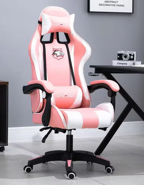 Load image into Gallery viewer, WCG Gaming Chair Computer Chair High-Quality Gaming Chair Leather Internet LOL Internet Cafe Racing Chair Office Chair Gamer New
