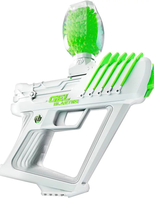 Load image into Gallery viewer, SURGE 1.5, Electric Green, Water-Based Gellet Blaster with 10,000 Electric Green Gellet Pack
