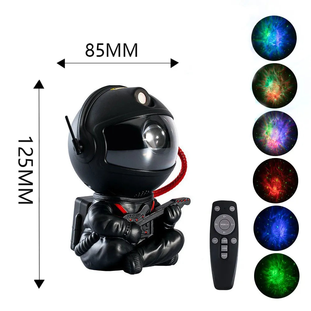 Star Projector Galaxy Light Multiple Nebula Modes Space Astronaut Projector with Remote Control Galaxy Projector for Bedroom Kid