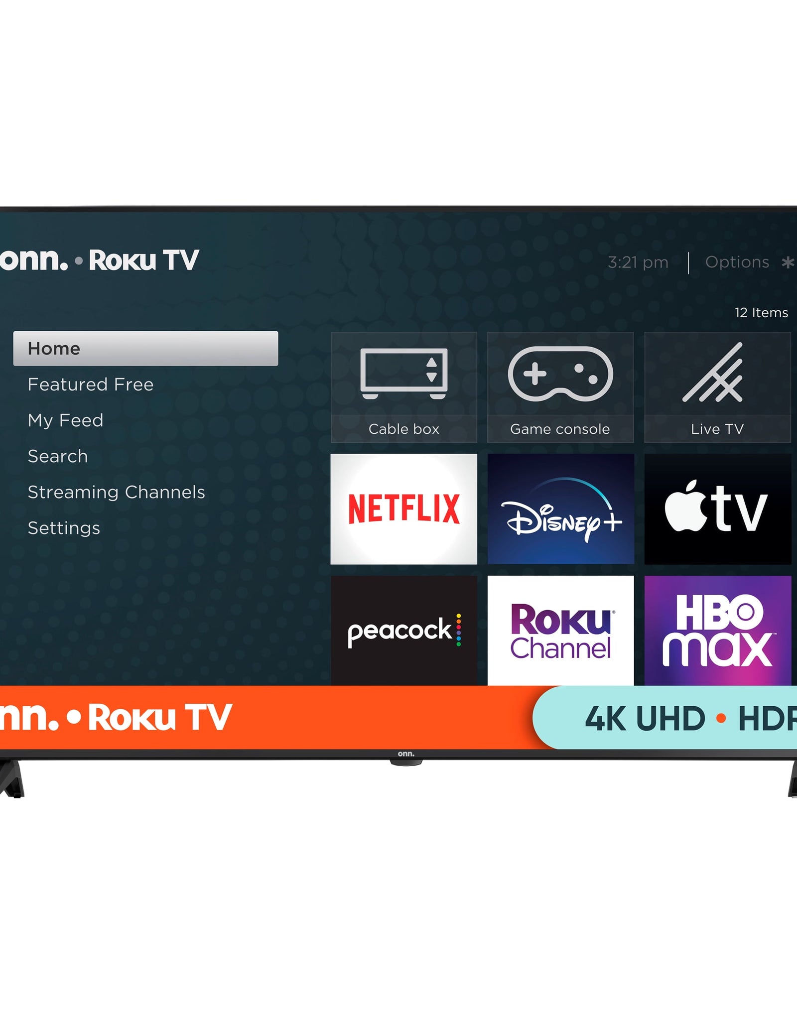 65” Class 4K UHD (2160P) LED Roku Smart Television HDR (100012587)